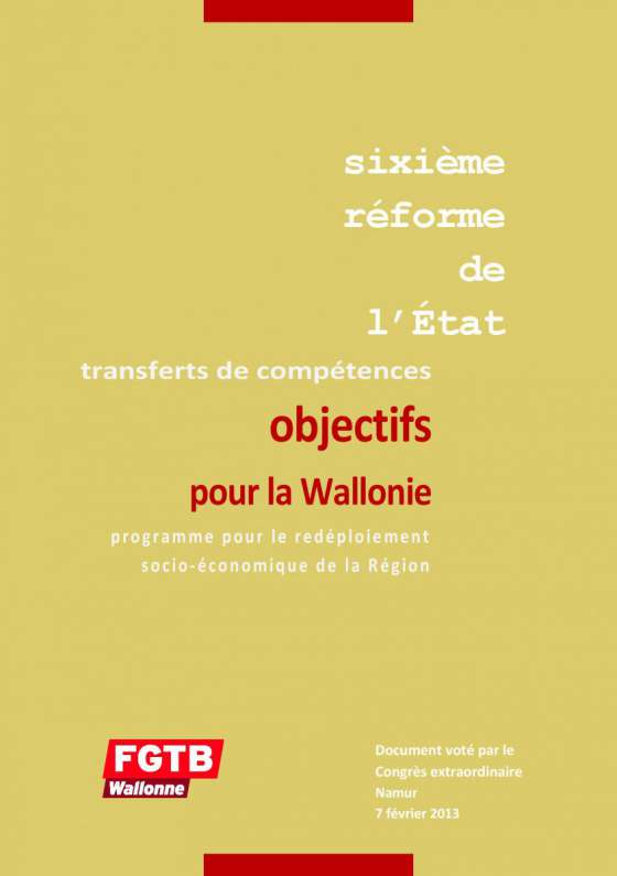 Image Objectifs pour la Wallonie