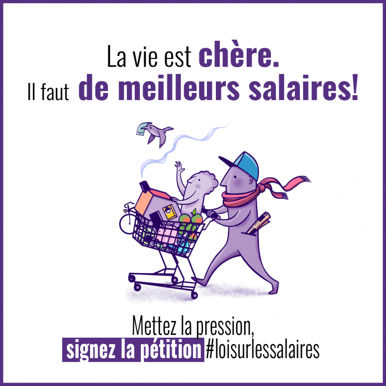 Image Hausse des salaires : signez la pétition !