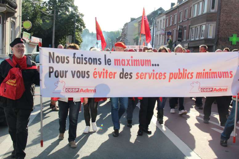 Image Solidarité avec les travailleurs des services publics en grève