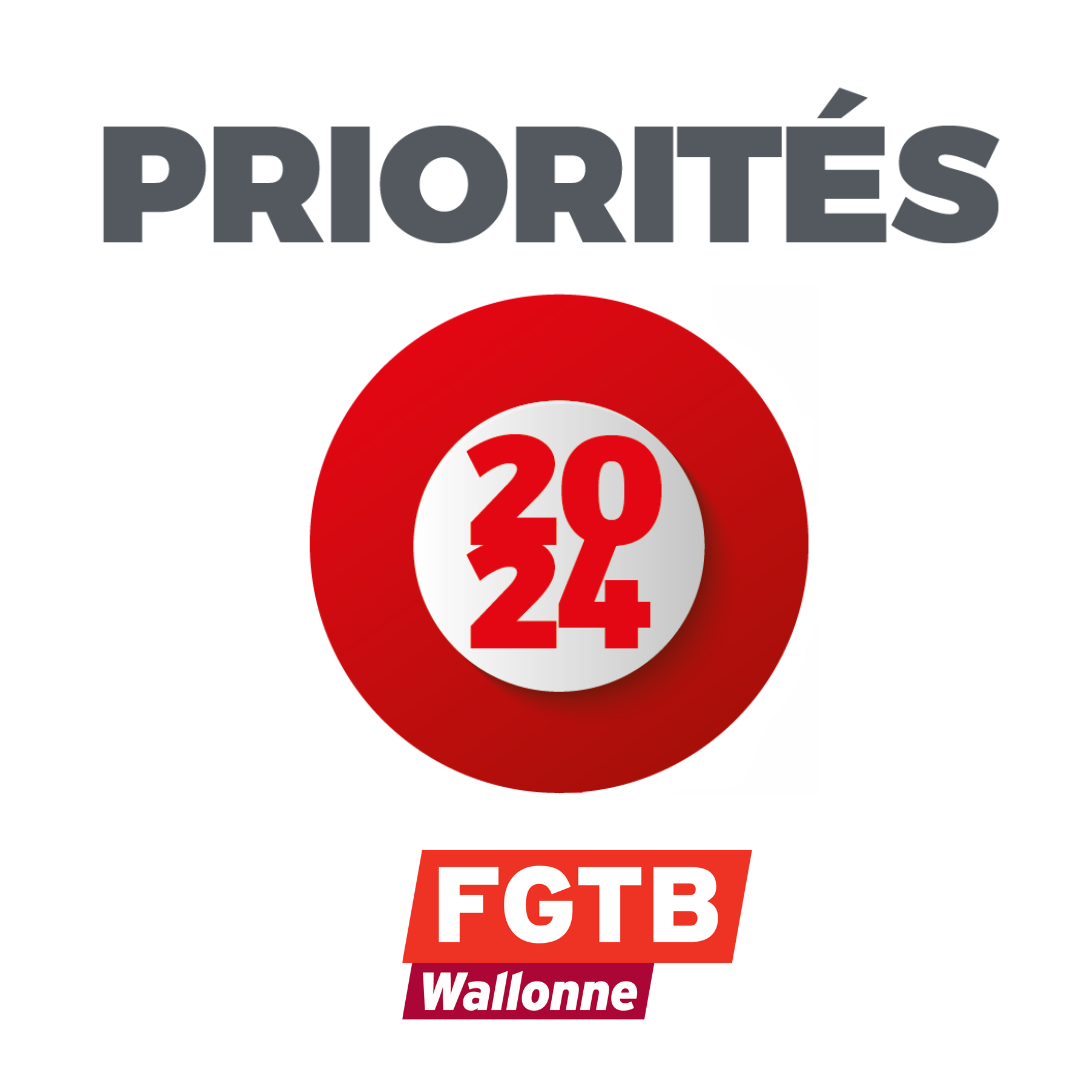 Image Élections 2024 : revendications de la FGTB Wallonne