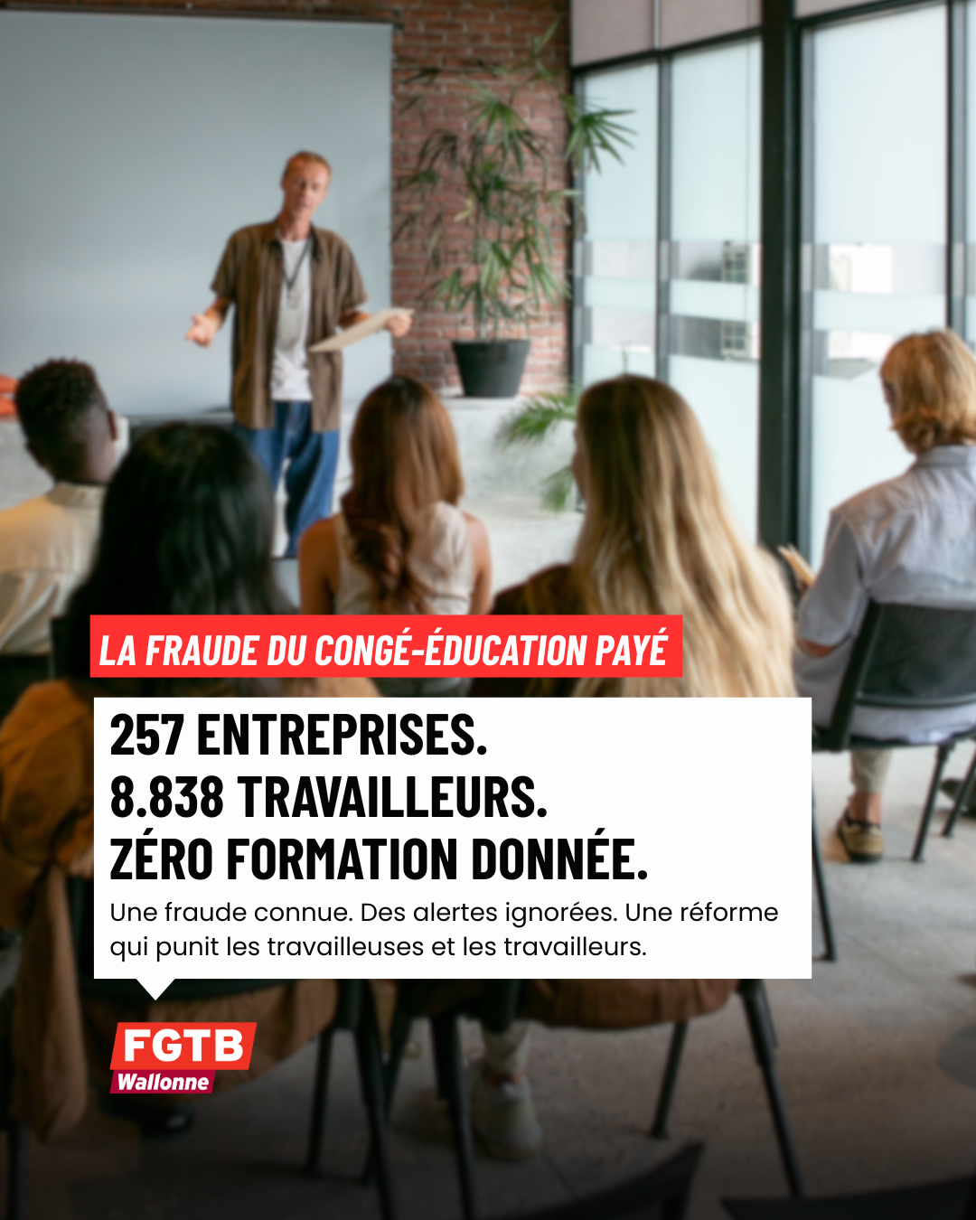 Image Fraude aux aides publiques à la formation : 8,5 millions d'euros détournés au détriment  des travailleurs